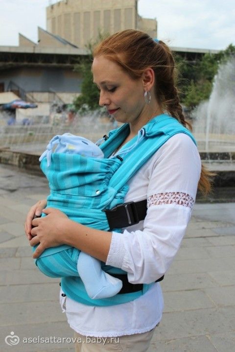 заказала себе слинговставку и эргорюкзак!